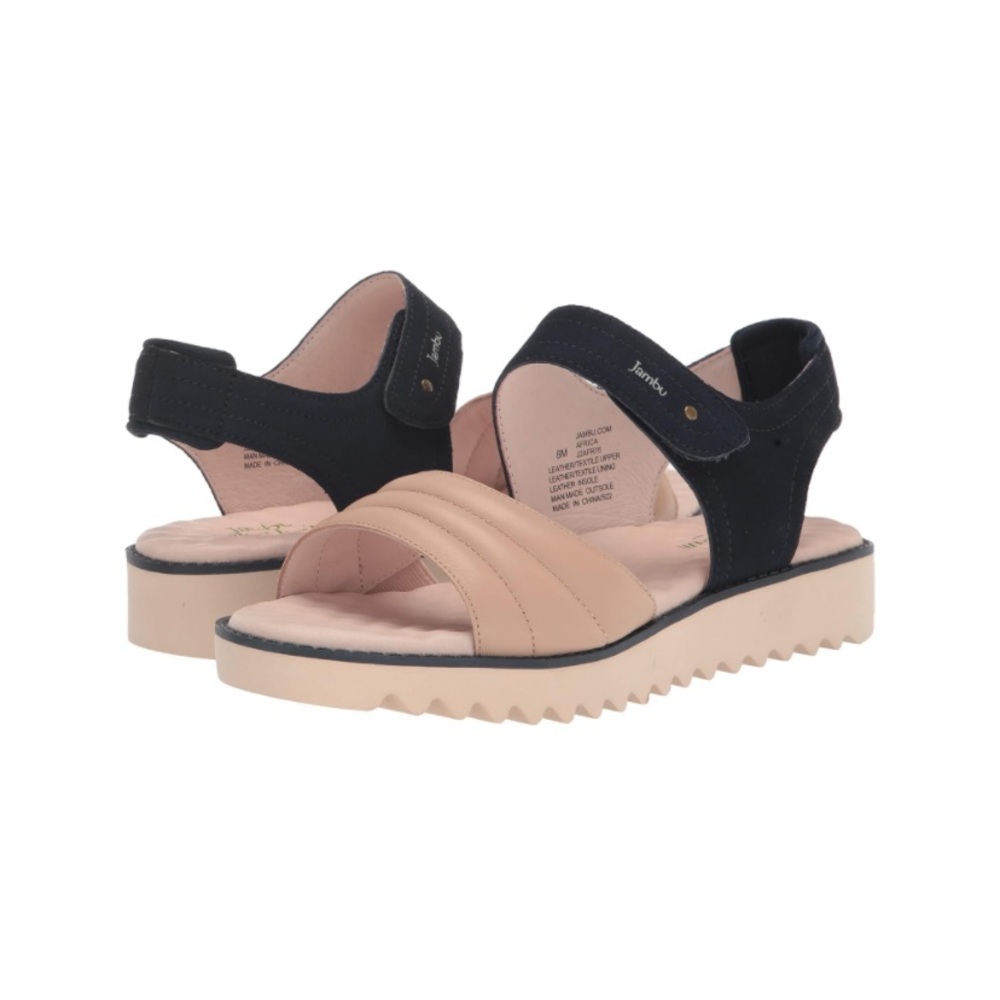 NWT Jambu Leather Comfort Sandals